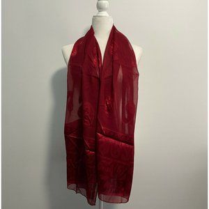 Red Paisley Lightweight‎ Scarve